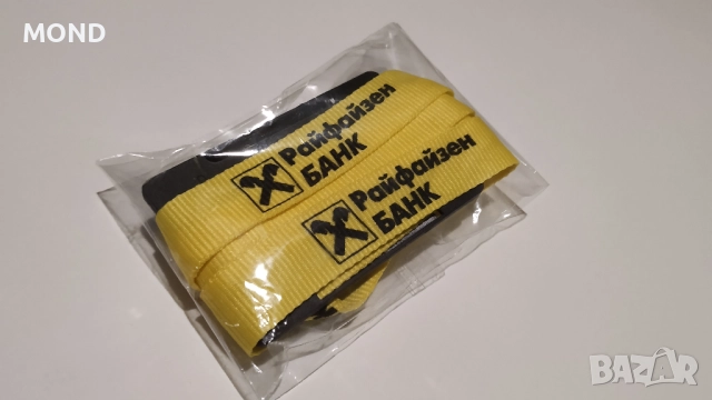 Райфайзенбанк - комплект връзка, ролка и бадж, снимка 6 - Други ценни предмети - 52867666