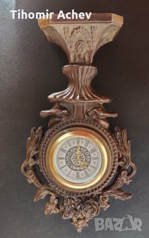 Настолен механичен немски будилник RECORD от бронз, снимка 2 - Антикварни и старинни предмети - 35936373