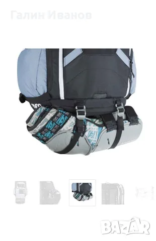 EVOC TR BLACKLINE 20L - раница за колоездене и туризъм, снимка 9 - Спортна екипировка - 55946556