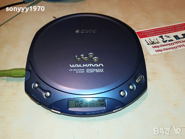 заявен-sony-cd walkman like new-внос germany 2103221059, снимка 7 - Радиокасетофони, транзистори - 36177998