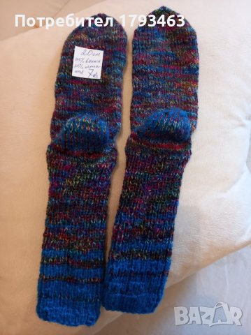 Ръчно плетени детски чорапи, ходило 20 см., снимка 1 - Детски комплекти - 44434381