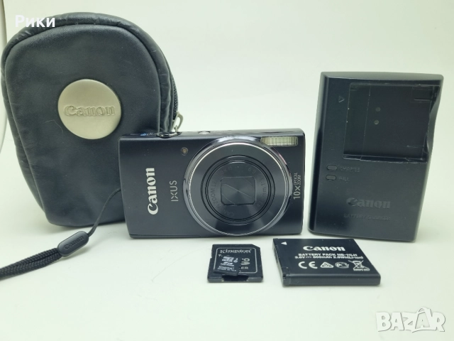 Canon PowerShot Ixus 157 ELPH 150IS  20MP 10x Zoom, снимка 11 - Фотоапарати - 52728365