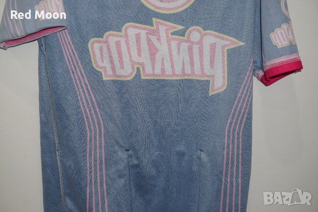Дамска колоездачна тениска Jersey Bonfanti Pink Pop Размер S Made in Italy, снимка 13 - Спортна екипировка - 41889978