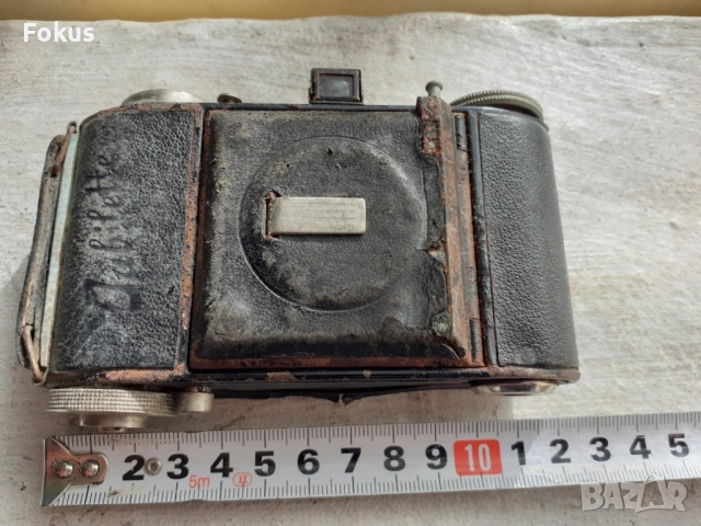 Стар мехов фотоапарат, снимка 7 - Антикварни и старинни предмети - 53416590