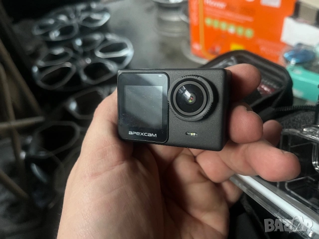 Екшън камера Apexcam X80, 24MP, 4K, EIS сензорен екран, спортна камера 24MP, водоустойчива подводна, снимка 3 - Камери - 53387626