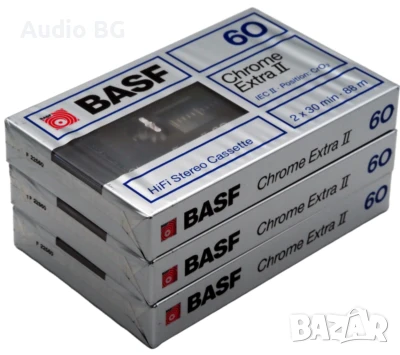 нови аудио касети BASF Chrome Extra 60min (1988г), снимка 6 - Аудио касети - 50824840