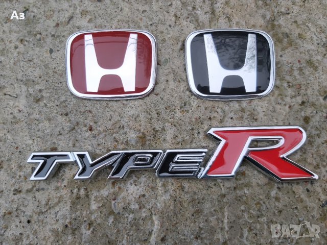 TYPE R Honda метални емблеми за волан Хонда , снимка 4 - Аксесоари и консумативи - 34162092