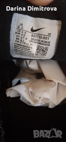 Nike Air Max 97 Triple black, снимка 6 - Маратонки - 53413279