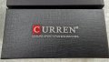 CURREN - Луксозен кварцов часовник,хронограф,дата,кожена каишка, снимка 5