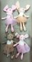 Готини плюшени мишлета,зайчета с рокля-13лв, снимка 1 - Плюшени играчки - 44211635