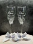 Гравирани сватбени чаши с графика и надпис по избор, снимка 18