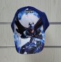 Нова детска шапка с козирка Батман (Batman) в син цвят