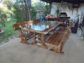 Масивна дървена маса, снимка 6