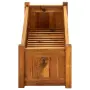 vidaXL Градинска повдигната леха, акациево дърво, 100x30x25 см, снимка 5