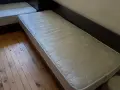 Две ъглови легла +матраци+механизми за повдигане+ракла, снимка 1