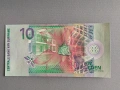Банкнота - Суринам - 10 гулдена UNC | 2000г., снимка 2