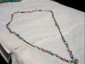 красиво среберно колие 925сес кристали, снимка 1