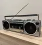 🔈Ретро мини радиокасетофон Sanyo M7130L - Boombox - профилактиран🔈, снимка 2