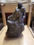 Статуетка гипс Rodin's The Kiss 1961 Austin Productions, снимка 2
