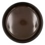 Тава кръгла плитка бежаво кафява 26 CM Емайл, снимка 2