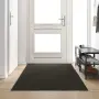 vidaXL Мат за врата Черно 120 x 250 cm 100% Полиамид, снимка 2