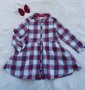Карирана рокля H&M 2-3 години , снимка 6