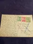  Пощенска картичка Царство България 1936г. кореспонденция с Фашистка Германия с печати и марки 40712, снимка 7