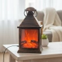 LED Камина-фенер с ефект на тлеещи въглени, снимка 2