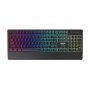 Клавиатура Геймърска USB Marvo K635 Черна Мултимедийна с Rainbow подсветка , снимка 1