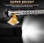 НОВ МОДЕЛ 50 cm 180W 12D ULTRASLIM LED BAR в комплект с окабеляване, снимка 5