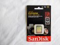 128 GB SanDisk Extreme SDXC 150MB/s UHS-I U3 V30 карта памет, снимка 1