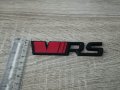 Skoda VRS шкода ВРС емблеми надписи червено с черно, снимка 2