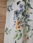 Бяла рокля или туника лен на цветя , снимка 2