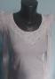 Еластична маркова блуза с буфон ръкави "Ideal"® / унисайз , снимка 4