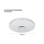 LED музикална плафониера 20W/30W, дистанционно LY6140А, снимка 2