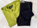 Hugo Boss елегантен  слим панталон  и риза JJXX в наситен цвят, снимка 2