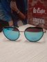 Дамски сини огледални слънчеви очила 2024, снимка 1 - Слънчеви и диоптрични очила - 44160103