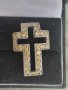 Сребърен кръст , снимка 1 - Колиета, медальони, синджири - 41921494