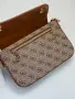 Michael Kors Дамска Елегантна Чанта С Капак Монограм И Златисти Детайли-Различни Цветове Код SEM-692, снимка 5