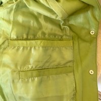 Зелено кожено сако/яке, снимка 5 - Сака - 42210096