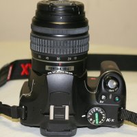Фотоапарат Pentax K-x с обектив Pentax DAL 18-55, снимка 4 - Фотоапарати - 41478925