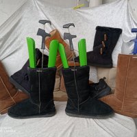 UGG® аналог,BEARPAW® original USA boots,38 - 39 Непромокаеми,100% велурени ботуши, UGG® аналог+ВЪЛНА, снимка 9 - Дамски ботуши - 39304407