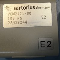 Еталонни теглилки Sartorius YCW 452, 512... и др., снимка 11 - Лаборатория - 36000870