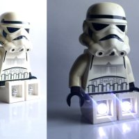 Голяма Лего Star Wars 2012 Play Visions Lego LED Torch Stormtrooper, снимка 2 - Колекции - 42672278