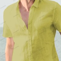 Мъжка лятна риза с къс ръкав, 6цвята - 023 , снимка 3 - Ризи - 41552427
