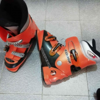 Ски обувки оранжево, снимка 1 - Зимни спортове - 36182720