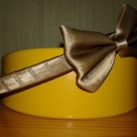 НОВА златиста диадема с панделка, снимка 3 - Аксесоари за коса - 38991984