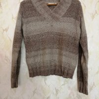 Succo дамски пуловер с V-образно деколте р-р S, снимка 2 - Блузи с дълъг ръкав и пуловери - 41001237