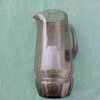 Българска стъклена кана цветно стъкло, снимка 5 - Аксесоари за кухня - 36181862