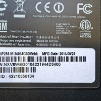 Продавам лаптоп Acer P255-на части, снимка 5 - Лаптопи за работа - 41861730